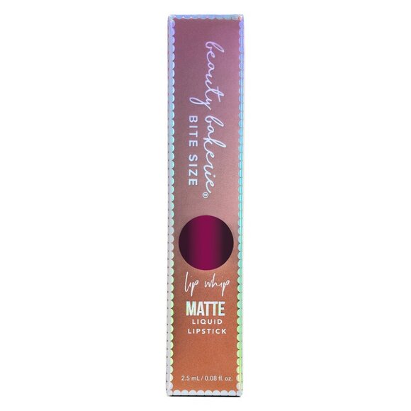 Beauty Bakerie BiteSize Lip Whip Matte Liquid Lipstick Waterproof Sangria Splash - Picture 2 of 13